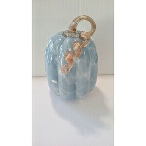 Blown Glass Pumpkin